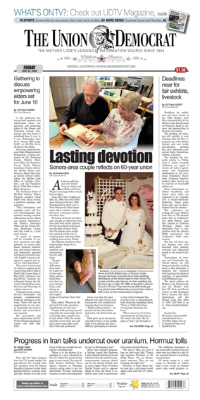 Cover of The Union Democrat