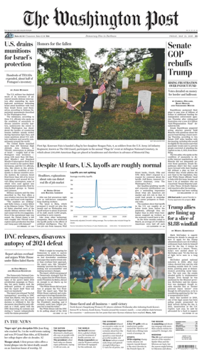 Cover of The Washington Post