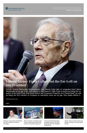Cover of The Western Journal