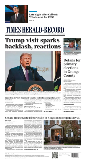 Cover of Times Herald-Record