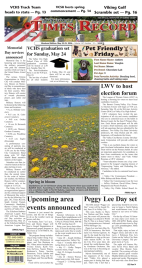 Cover of Valley City Times-Record