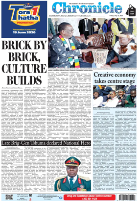 Cover of Chronicle (Zimbabwe)
