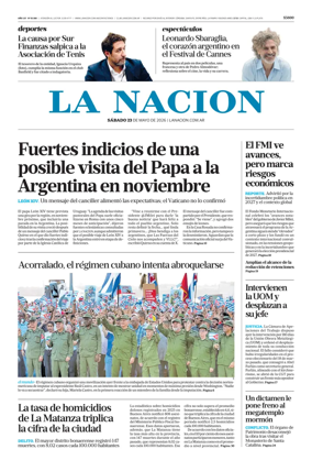 Cover of La Nacion