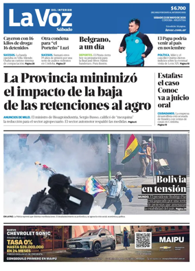 Cover of La Voz del Interior