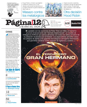 Cover of Pagina 12
