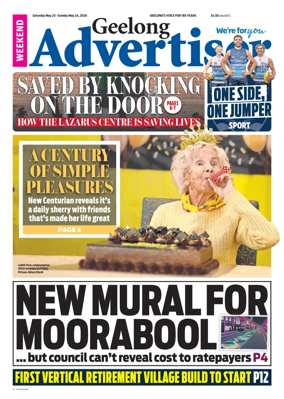 Cover of Geelong Advertiser