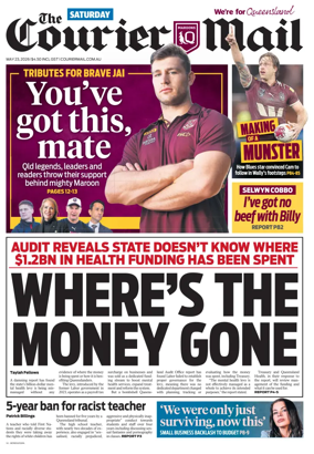 Cover of The Courier-Mail
