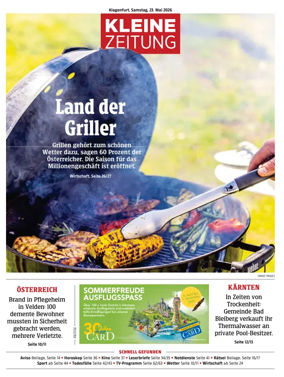 Cover of Kleine Zeitung Kaernten