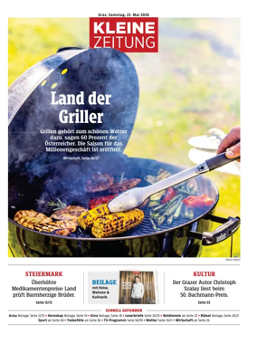 Cover of Kleine Zeitung Steiermark
