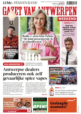 Cover of Gazet van Antwerpen Stad en Rand