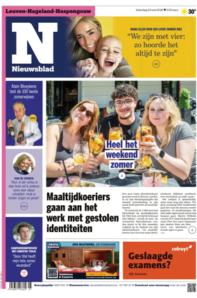 Cover of Het Nieuwsblad