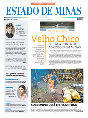 Cover of Estado de Minas (Brazil)