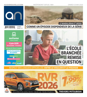 Cover of Acadie Nouvelle