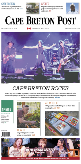 Cover of Cape Breton Post