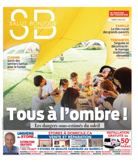 Cover of Le Journal de Montreal - Salut Bonjour Magazine