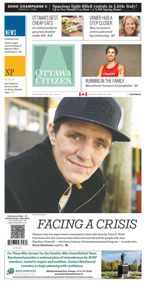 Cover of Ottawa Citizen