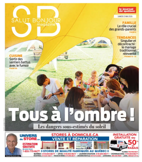 Cover of Le Journal de Quebec - Salut Bonjour Magazine