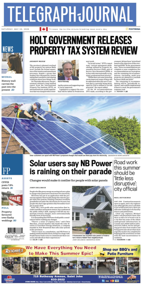 Cover of Telegraph-Journal