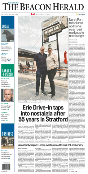 Cover of The Beacon Herald