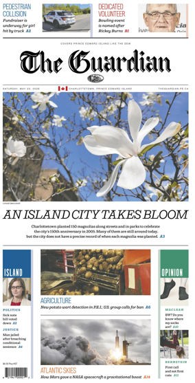 Cover of The Guardian (Charlottetown)