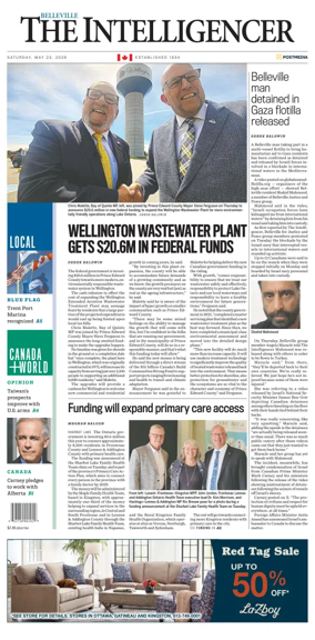 Cover of The Intelligencer (Belleville)