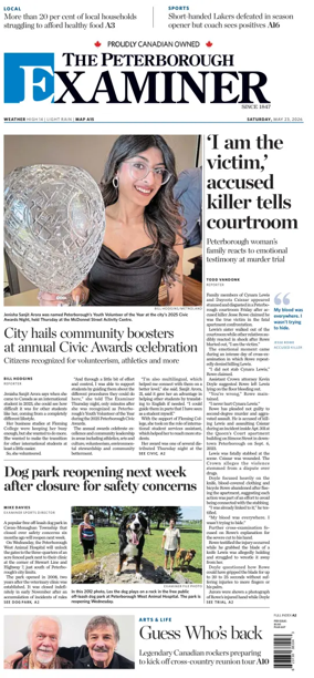 Cover of The Peterborough Examiner