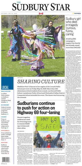 Cover of The Sudbury Star