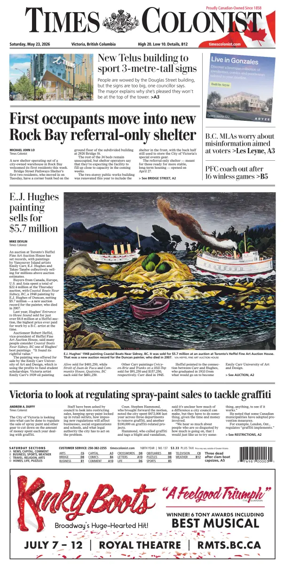 Cover of Times Colonist