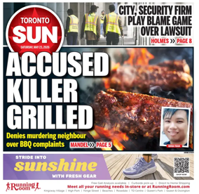 Cover of Toronto Sun