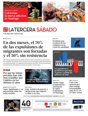 Cover of La Tercera