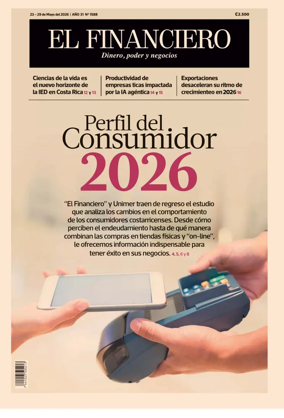 Cover of El Financiero (Costa Rica)