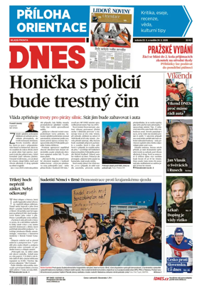 Cover of Dnes Prague Edition