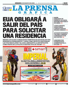 Cover of La Prensa Grafica