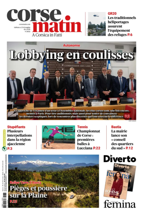 Cover of Corse Matin