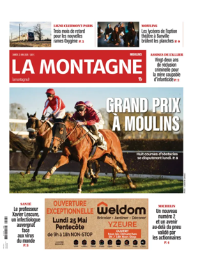 Cover of La Montagne (Moulins)