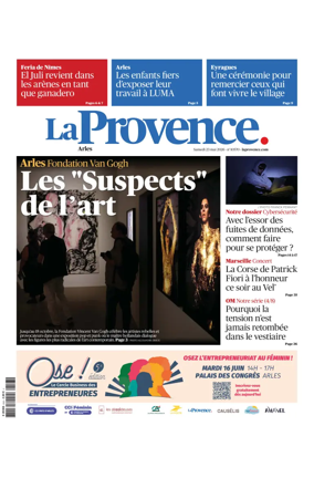 Cover of La Provence Arles