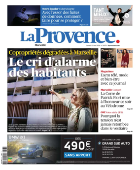 Cover of La Provence Marseille