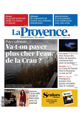 Cover of La Provence Salon-de-Provence / Pays salonais