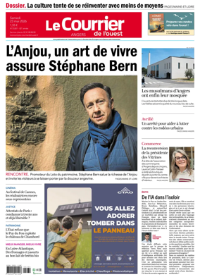 Cover of Le Courrier de l’Ouest (Angers)