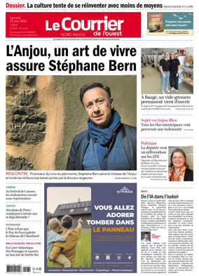 Cover of Le Courrier de l’Ouest (Nord Anjou)