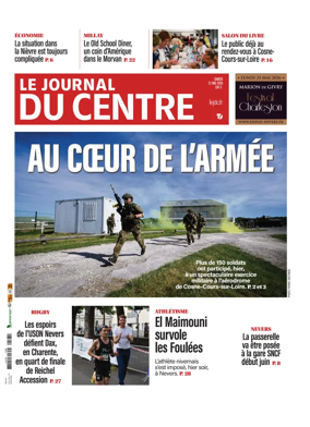 Cover of Le Journal du Centre