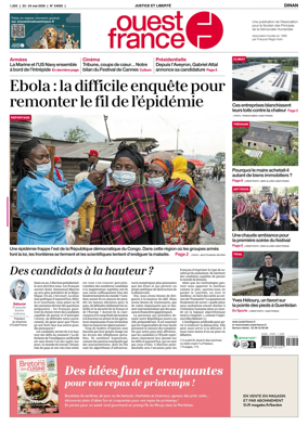 Cover of Ouest France (Dinan)