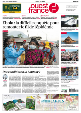 Cover of Ouest France (Manche)