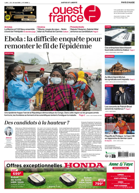 Cover of Ouest France (Pays d'Auge)