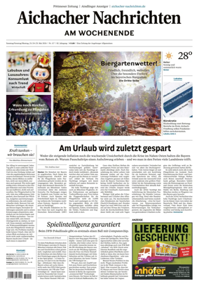 Cover of Aichacher Nachrichten