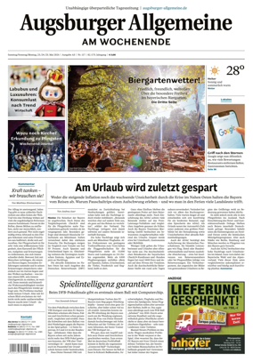 Cover of Augsburger Allgemeine (Ausgabe Stadt)