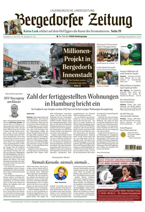 Cover of Bergedorfer Zeitung