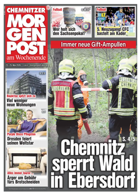 Cover of Chemnitzer Morgenpost
