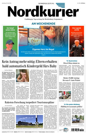 Cover of Demminer Zeitung