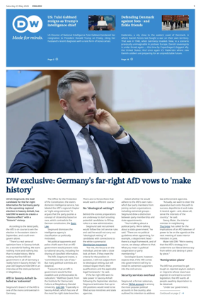 Cover of Deutsche Welle (English edition)